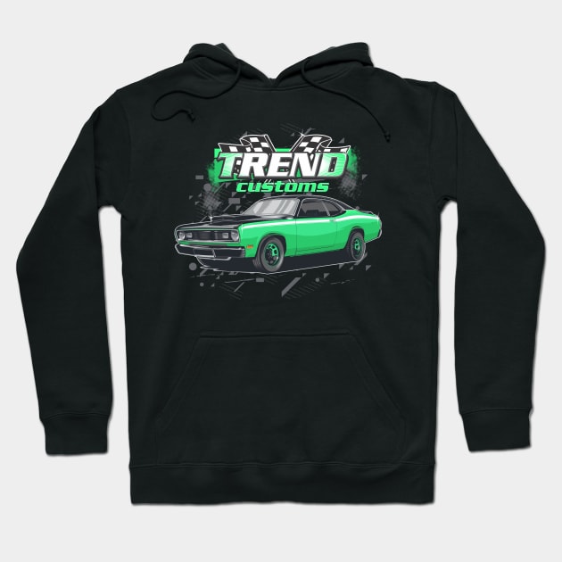 DODGE TREND A FEEL Hoodie by mojokumanovo